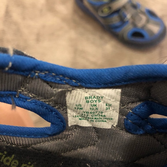 New Kids Stride Rite Washables Sandals 13W - Picture 5 of 6